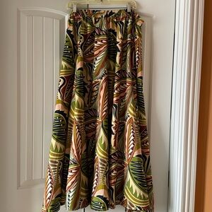 Moon Orchid Maxi Full Skirt